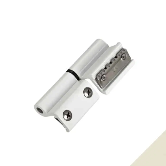 Betrouwbaar Cerniera a 2 ali Morsa+ Savio 1121.1D per profilo CU, preassemblata Destra, portata 80-90 Kg, finitura Avorio