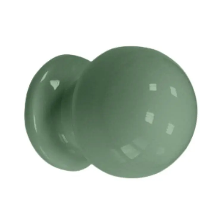 Pomolo fisso 569 Saguatti per porta, diametro 70 mm, in Alluminio, finitura Verde Antico Laatste Versie