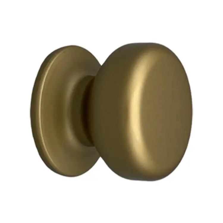 Laatste Kans Pomolo fisso 175 Saguatti per porta, diametro 70 mm, in Alluminio, finitura Bronzo Satinato