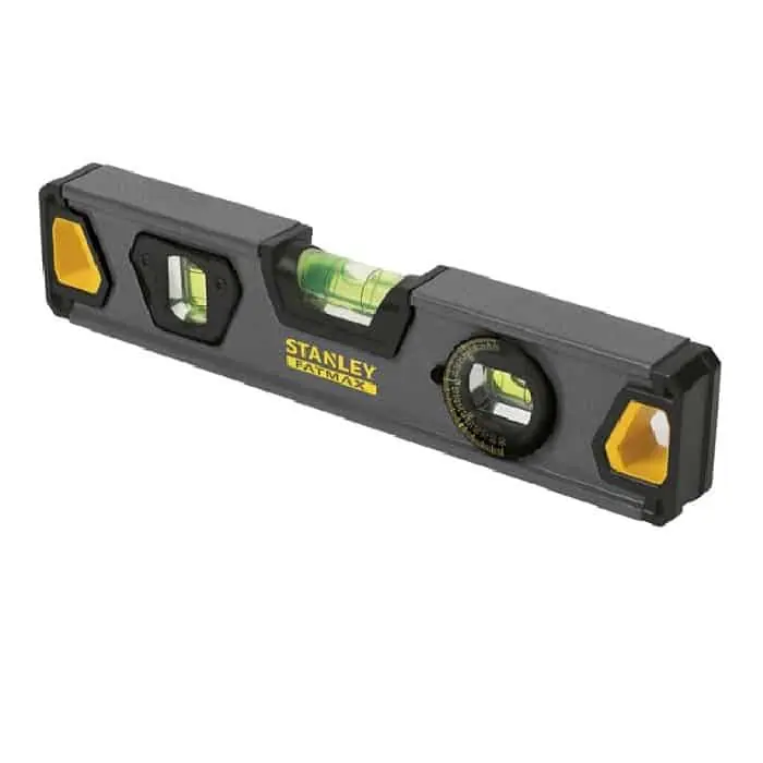 Goedkoop Livella Torpedo Pro serie FatMax Stanley con base magnetica, lunghezza 23 cm, 3 bolle