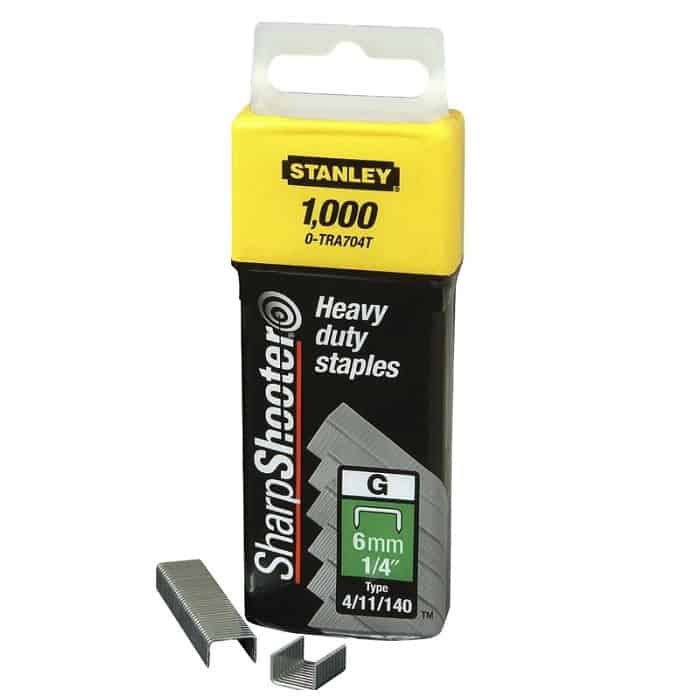 Punti tipo G Stanley per graffatrice, confezione 1000 pezzi, misura 8 mm Aanbieding
