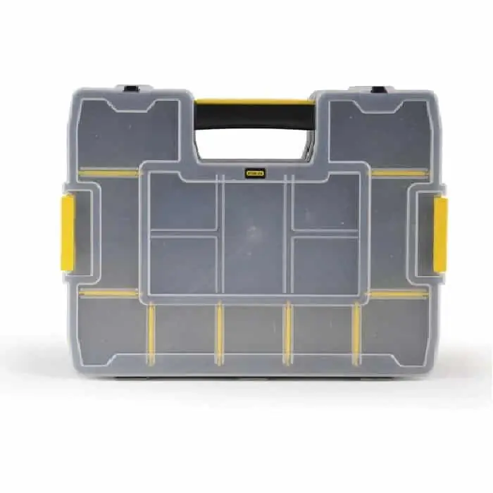 Speciale Aanbieding Organizer portaminuteria Sort Master Junior Stanley, dimensioni 37,5x6,7x29,2 cm