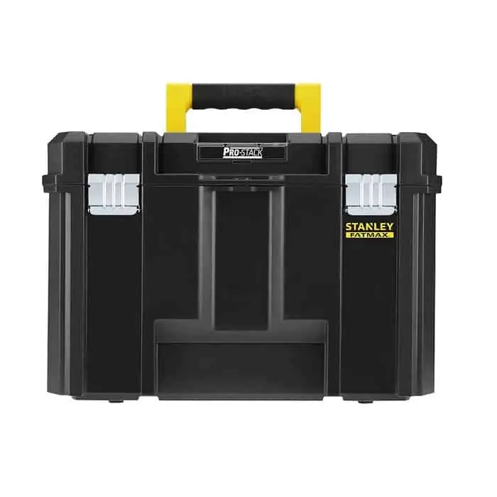 Cassetta porta utensili Pro-Stack serie FatMax Stanley con gran volume, dimensioni 44x33,2x30 cm Superprijs