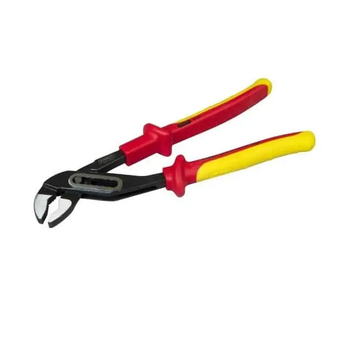 Pinze regolabili a cerniera chiusa Max Steel serie FatMax Stanley, lunghezza 255 mm Goedkoop