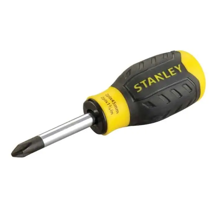 Giravite nano Cushion Grip Stanley, punta a croce Phillips 2, lunghezza lama 45 mm Speciale Aanbieding