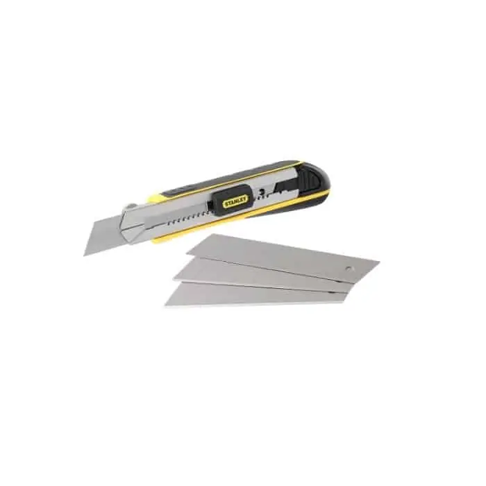 Cutter Stanley Fatmax, telaio in acciaio inox, lunghezza 215 mm, larghezza 25 mm Bestel Nu