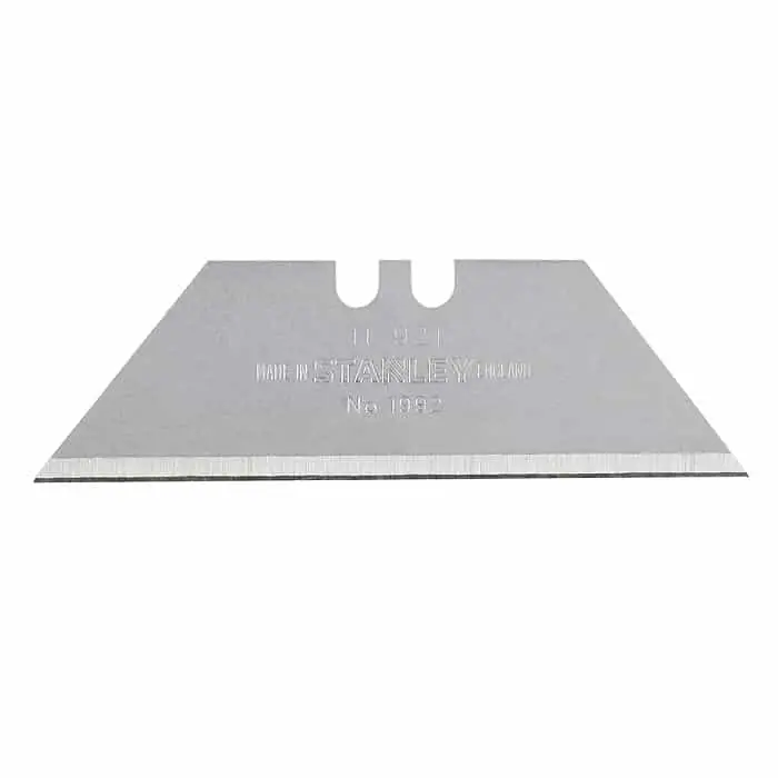 Lama a trapezio grande Stanley 10 pezzi, spessore 0,65 mm, lunghezza 62 mm Speciale Aanbieding