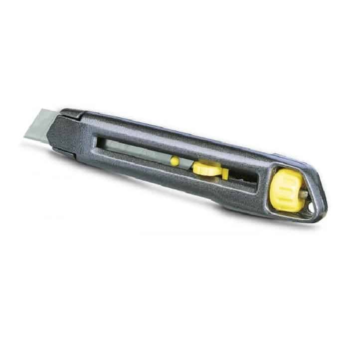 Cutter Interlock 18 Stanley con lama a spezzare, lunghezza 165 mm Meest Verkocht