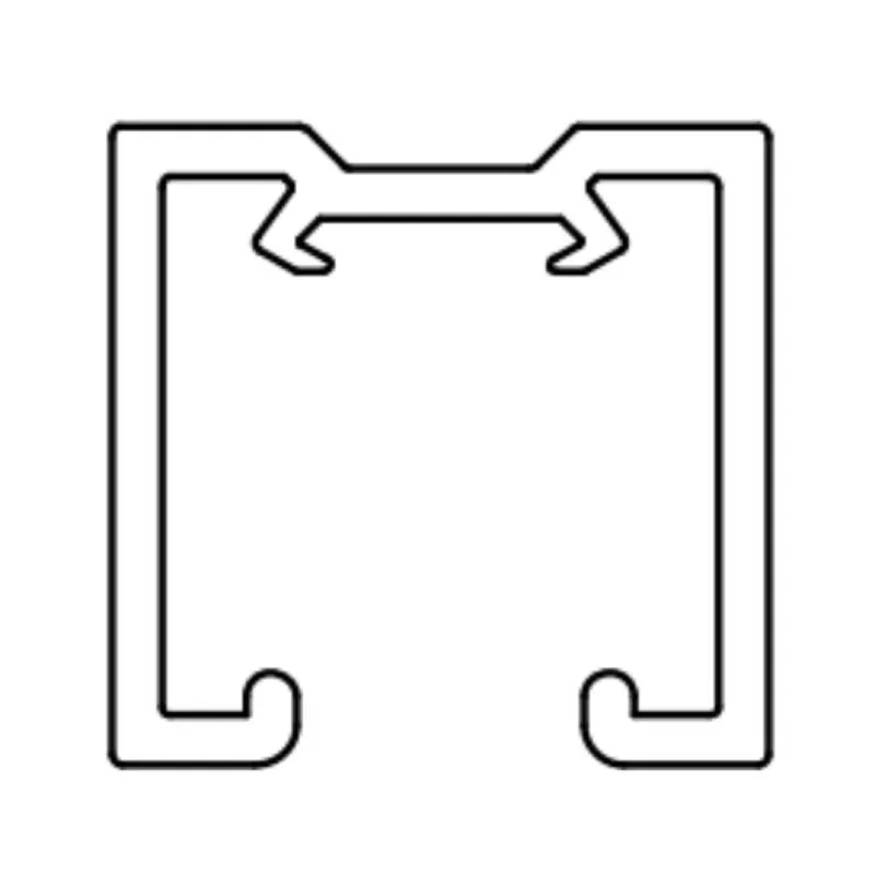 Binario superiore EXTRA 27370303 per porta scorrevole, portata 120 Kg, lunghezza 3000 mm, Alluminio finitura Argento Anodizzato Seizoensaanbieding