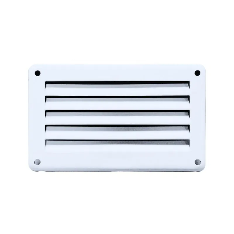 Betrouwbaar Griglia rettangolare da sovrapporre GIN106R la Ventilazione per Aerazione, rete interna, dimensione 100x60 mm, Acciaio Inox finitura Lucida