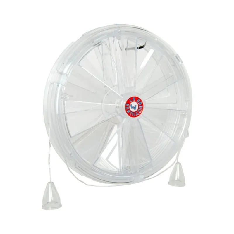Aereatore termico AE200 La Ventilazione per Vetro, foro diametro 200 mm, Plastica finitura Similvetro Trasparente Flitsaanbieding