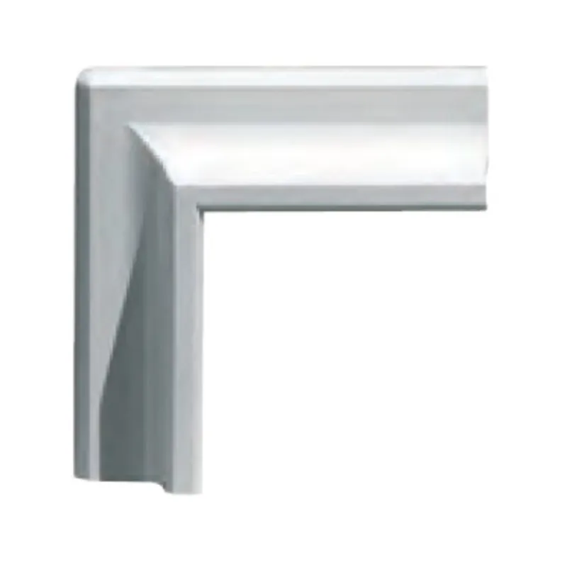 Cornice angolare BASB La Ventilazione per griglia modulare, dimensione 70x70 mm, Plastica finitura Bianco Koop Online
