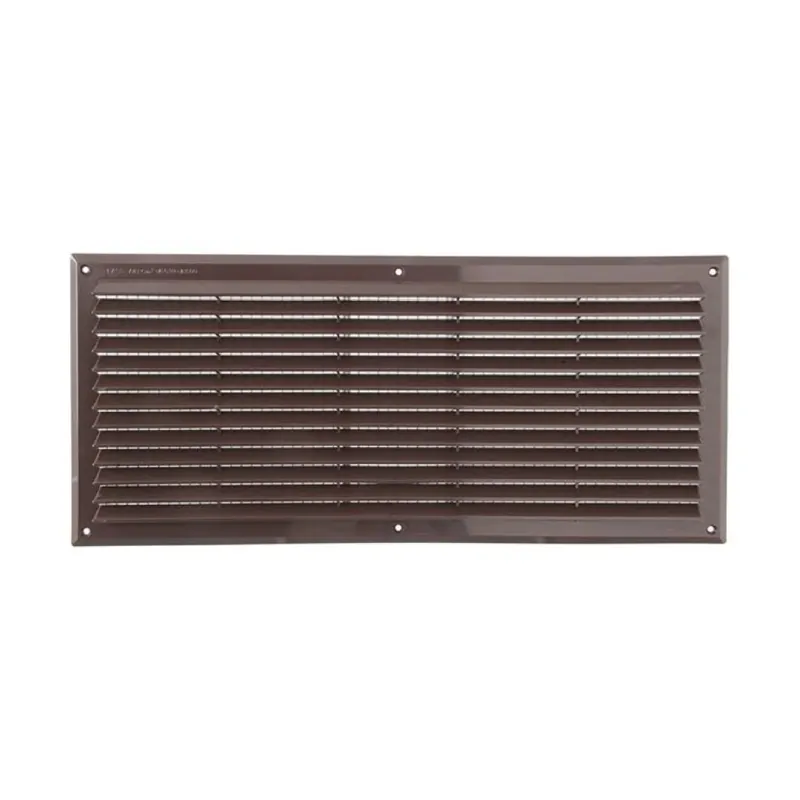 Betaalbaar Griglia da sovrapporre AR5023 la Ventilazione per Aerazione, rete interna, dimensione 500x227 mm, Plastica finitura Marrone