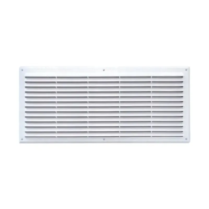 Griglia da sovrapporre AR5023 la Ventilazione per Aerazione, rete interna, dimensione 500x227 mm, Plastica finitura Bianco Alleen Vandaag