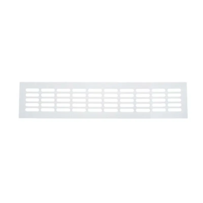 Griglia a profilo da incasso Fga per Aerazione, dimensione 280x60 mm, Alluminio finitura Bianco Verniciato Voordeelprijs