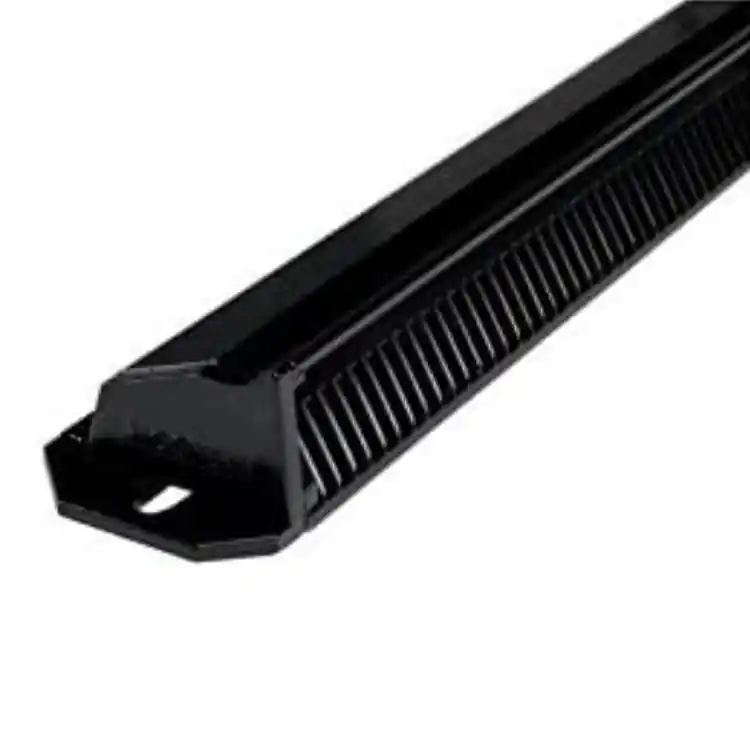 Beste Prijs Griglia di ventilazione esterna 486/3 Renson, dimensioni 475x35 mm, finitura Nero