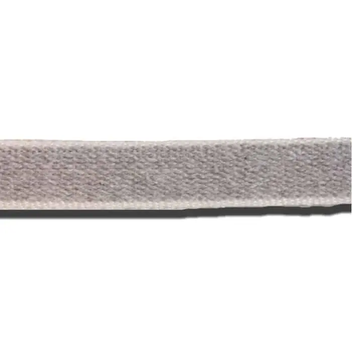Cintino in cotone Filtessil per avvolgibile, larghezza 24 mm, colore grigio e avorio Betrouwbaar