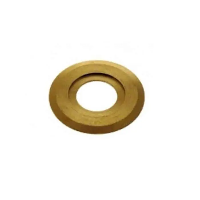 Rondella per pozzetto diametro 8 mm, Artibrevetti 2818, misure 18x28 mm, finitura Ottone Lucido Betrouwbaar