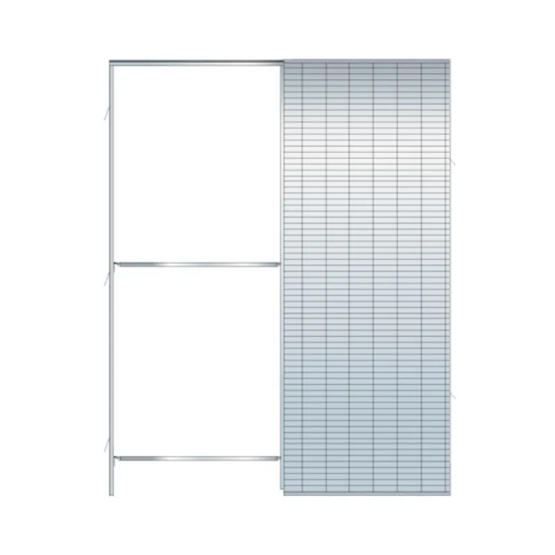 Tijdelijk Beschikbaar Controtelaio Doortech Scrigno per porta scorrevole a scomparsa, modello per Intonaco, 1 anta, misura 800x2100x105 mm, portata 100 Kg