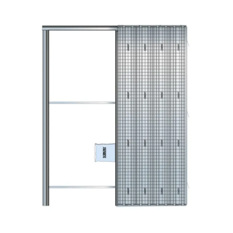 Gratis Retour Controtelaio Essential Scrigno per porta scorrevole a scomparsa, modello per Intonaco, 1 anta, misura 800x2100x105 mm, portata 120 Kg