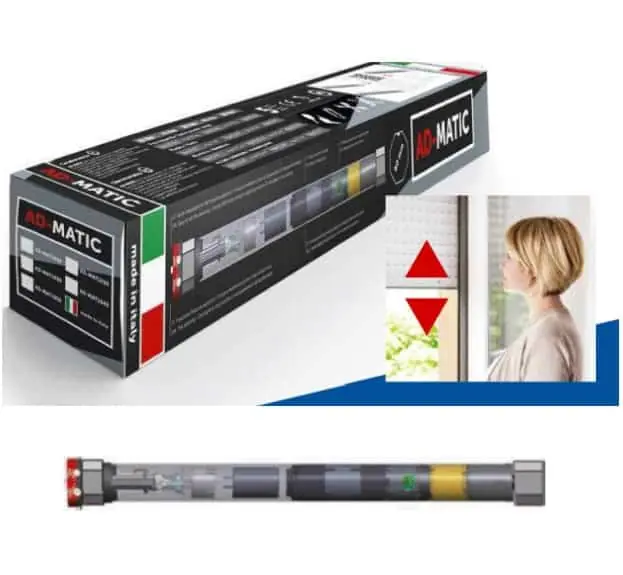 Motore tubolare Mat1030 AD-MATIC per tapparelle, diametro 60 mm, lunghezza 579 mm, portata 55 Kg, coppia 30 Nm, 240W 230V Flitsaanbieding