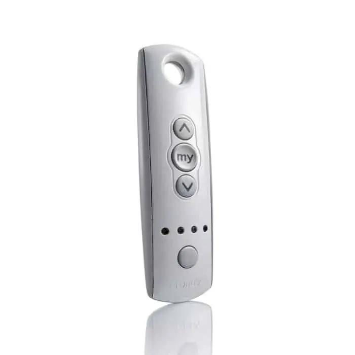Telecomando radio multicanale Telis 4 RTS Pure Somfy per avvolgibile, funzione di comando decentralizzato, colore bianco Gratis Retour