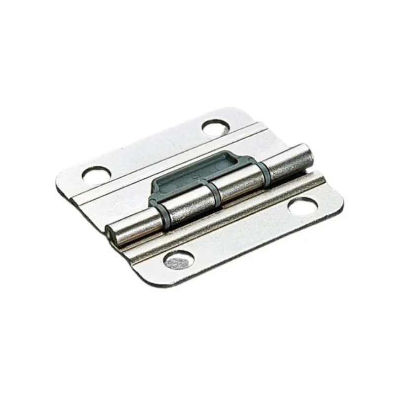 Dagaanbieding Cerniera centrale sfalsata F1CXE9 Salice per sistema anta a libro, dimensioni 50x45 mm, finitura Nichelata