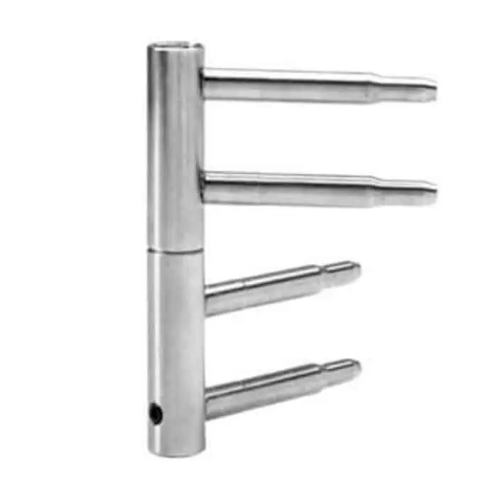 Gratis Retour Cerniera Chiudiporta 1627705 SFS Intec, per porta a battente, versione destra, lunghezza 94 mm, in acciaio, finitura Zincato