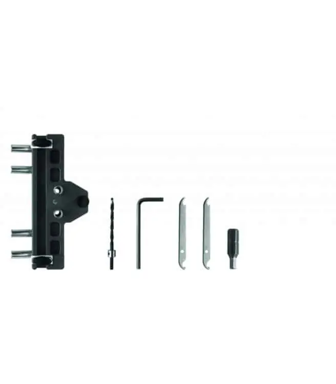 Accessori per montaggio, Dima per cerniera registrabile SFS Intec a filo, diametro 15 mm Koop Vandaag