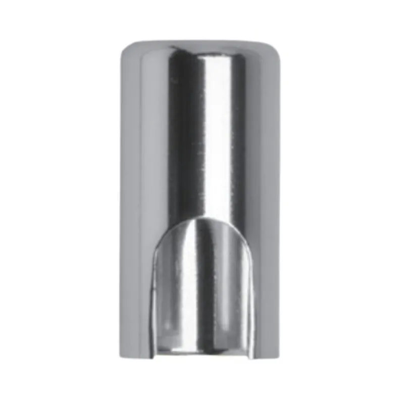 Copertura piana 935948 SFS Intec per cerniera anuba diametro 14 mm, altezza 29 mm, Alluminio finitura Cromato Satinato Weekendaanbieding