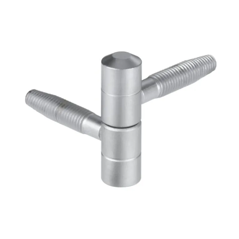 Cerniera anuba E00119 AGB per legno, diametro 13 mm, altezza 44,5 mm, Acciaio finitura Cromato Opaco Exclusieve Aanbieding