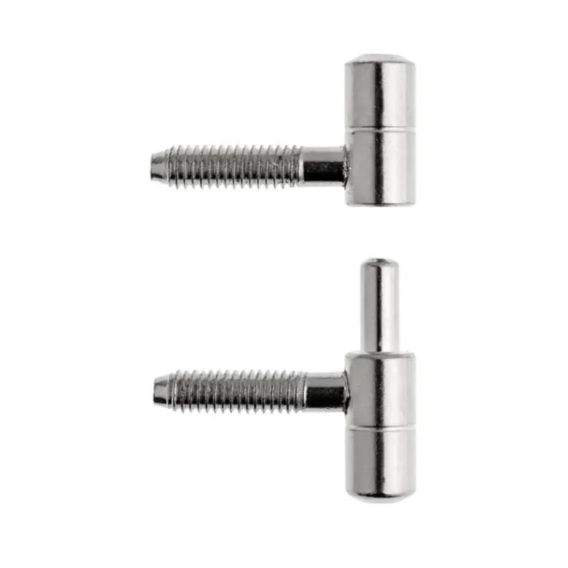 Cerniera anuba E00119 AGB per legno, diametro 13 mm, altezza 44,5 mm, Acciaio finitura Zinco Silver Snelle Levering