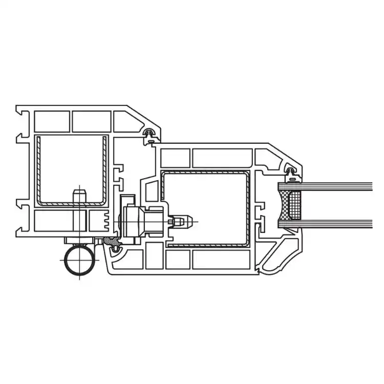 Bestel Nu Guarnizione adesiva SFS Intec per Cerniera Dynamic 3D, dimensioni 72x10x6 mm, finitura Nero