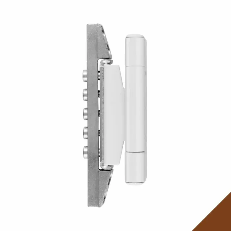 Cerniera regolabile Dynamic 3DN-16 1563723 Sfs Intec, per cava euro, portata Kg. 110, finitura Marrone Terracotta Ral 8003 Alleen Vandaag