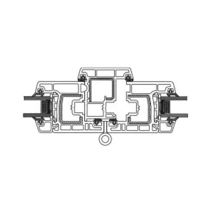 Veilige Betaling Cerniera terza anta SFS per finestra, mano sinistra, diametro 15 mm, gambo 6x45 mm, finitura Bianco