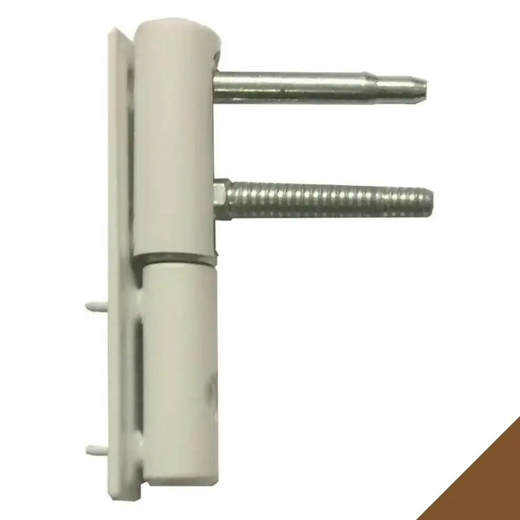 Cerniera Estetic 2D-20 SFS Intec per portoncino in PVC, gambo 8,7x60 mm, finitura Caramello Weekendaanbieding