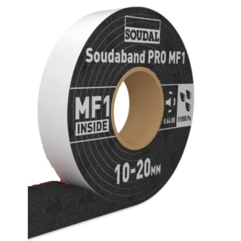 Aanbieding Nastro Soudaband Pro MF1 Soudal per posa serramento, termo espandente multifunzione, larghezza 53 mm, fuga 10-20 mm, rotolo 6 m
