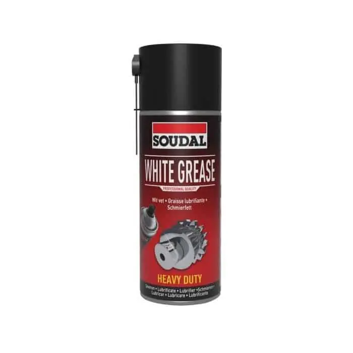 Fabrieksprijs Spray tecnico Grasso Bianco Soudal per metallo e plastica, bombola 400 ml, colore Bianco