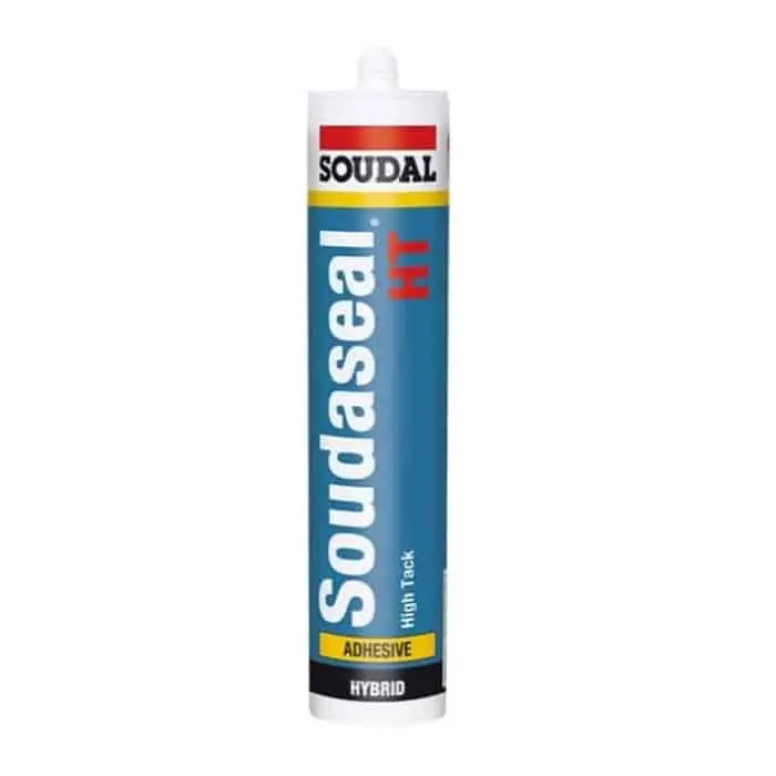 Adesivo Ibrido Soudaseal HT Soudal per marmo e pietra naturale, a base di polimeri MS, cartuccia 290 ml, finitura Bianco Koop Online