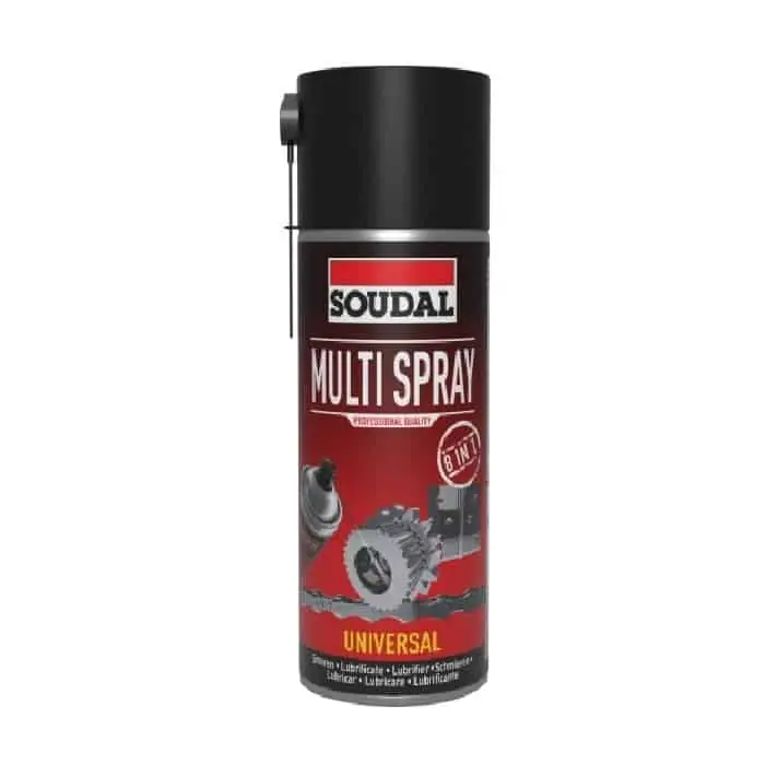 Spray Multifunzione 8 in 1 Soudal universale, bombola 400 ml, colore Bianco Fabrieksprijs