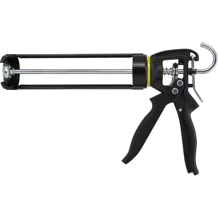Goedkoop Pistola Soudal, per cartuccia silicone fino a 310 ml, corpo girevole in metallo, finitura Nero