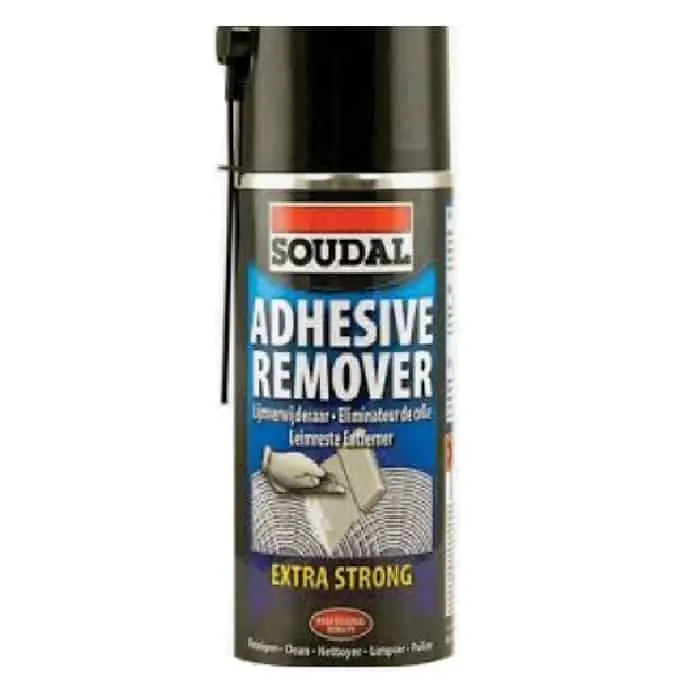 Populair Spray tecnico Adhesive Remover Soudal per rimozione di adesivo, bombola 400 ml, colore Trasparente