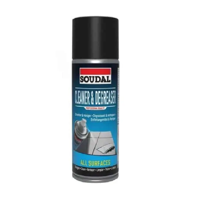 Uitverkoop Spray Cleaner & Degreaser Soudal per manutenzione e montaggio, bombola 400 ml, colore Trasparente