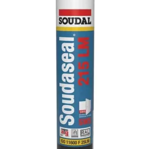 Koop Vandaag Sigillante Soudaseal 215LM Soudal per materiale di costruzione, a base MS Polymer, cartuccia 290 ml, finitura Marrone