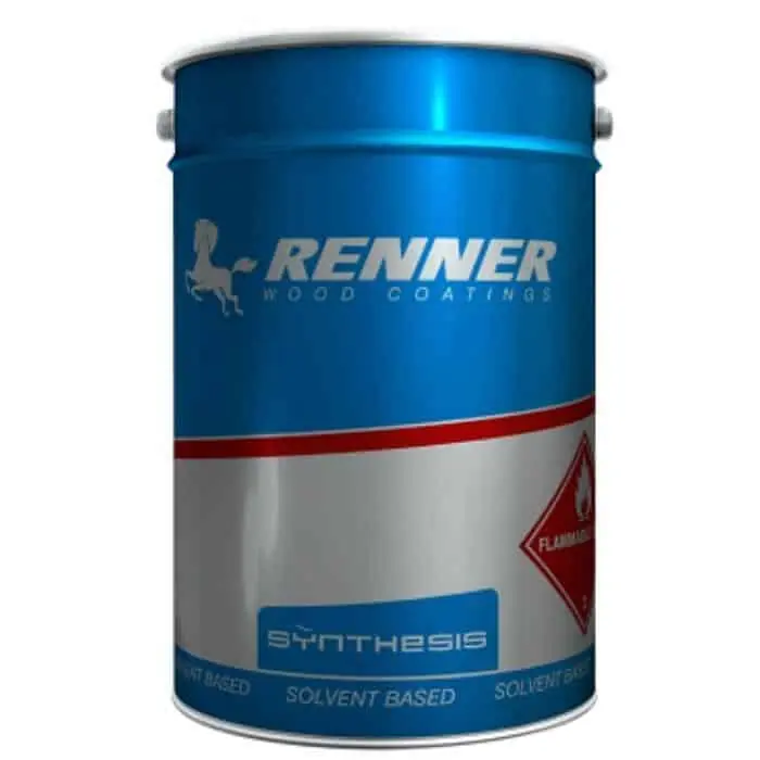 Tijdelijk Beschikbaar Vernice Nitro NB-M100 Renner, per legno, applicazione a tampone, confezione 1000 ml, finitura Trasparente Lucido