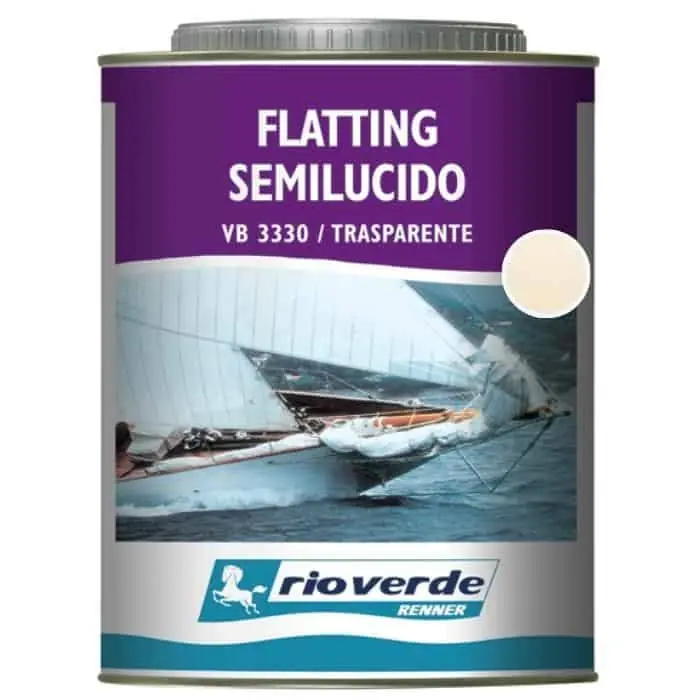 Flatting brillante Rioverde VB3330 Renner, per nautica, confezione 750 ml, finitura Trasparente Semilucido Goedkoop