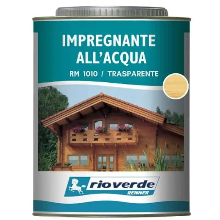 Aanbieding Impregnante ad acqua Rioverde RM1010 Renner, per legno, confezione 750 ml, finitura Trasparente