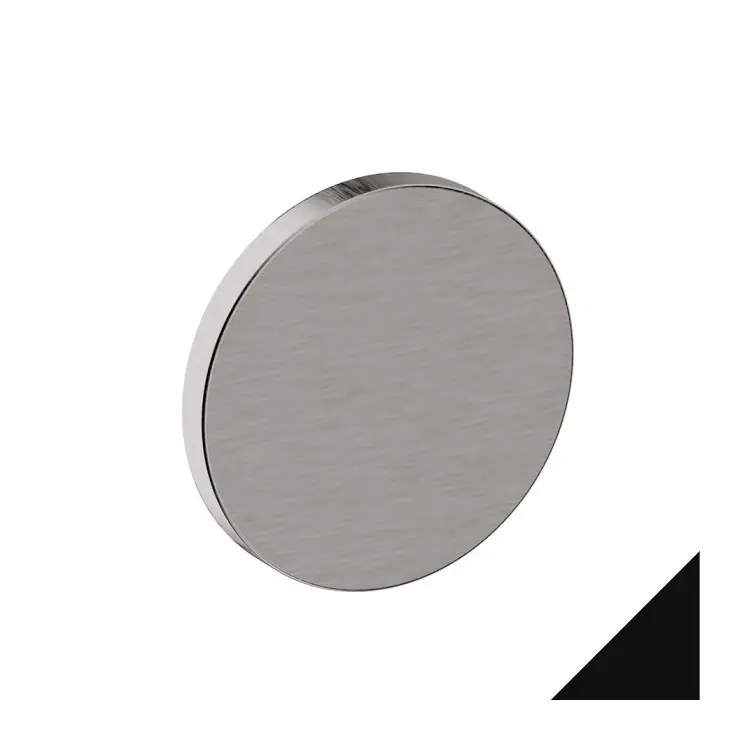Op = Op Bocchetta T01 BC Reguitti per maniglia porta, cieca, dimensioni 50x5 mm, Acciaio Inox finitura Nero Opaco