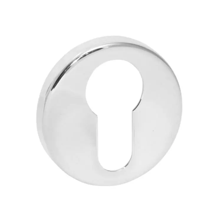 Meest Verkocht Bocchetta coprivite 003 BY Reguitti per porta, tonda foro Yale, dimensioni 45x7 mm, Ottone finitura Cromo Lucido