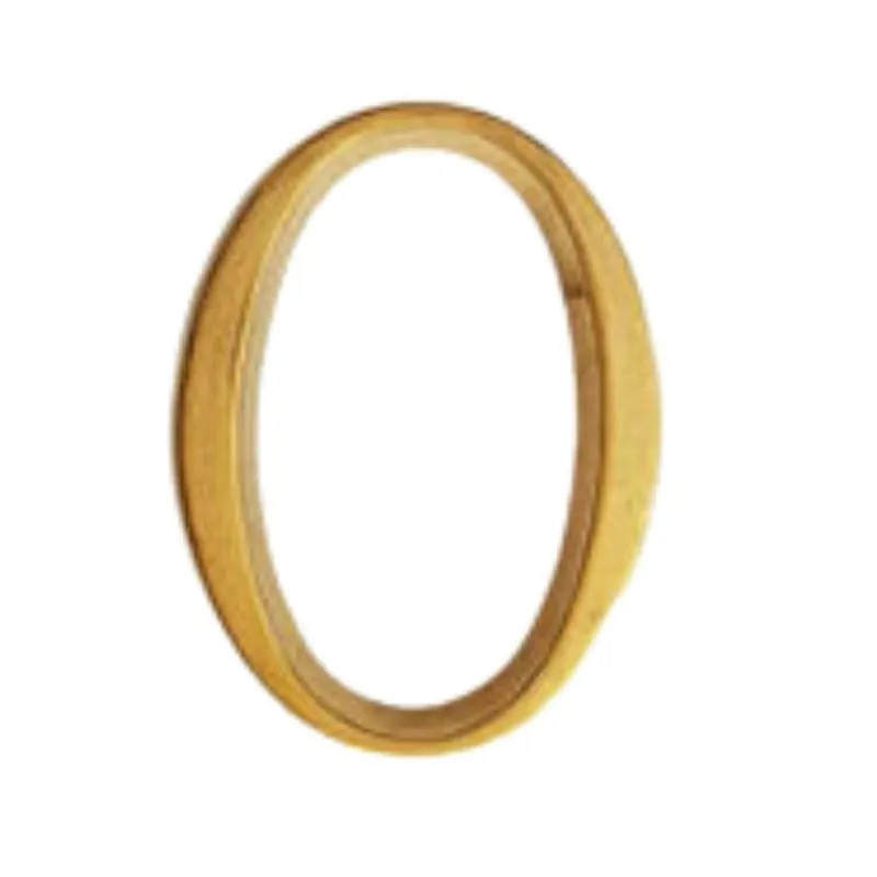 Actieprijs Numero civico numero 0 705NP Reguitti per porta, con pioli, altezza 80 mm, Ottone finitura Verniciato Lucido